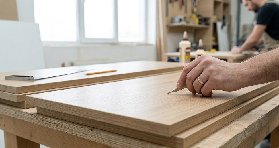 Farklı renk ve desenlerdeki MDF Lam levhalar, depoda düzenli bir şekilde istiflenmiş, toptan satış için stok avantajını gösteriyor.