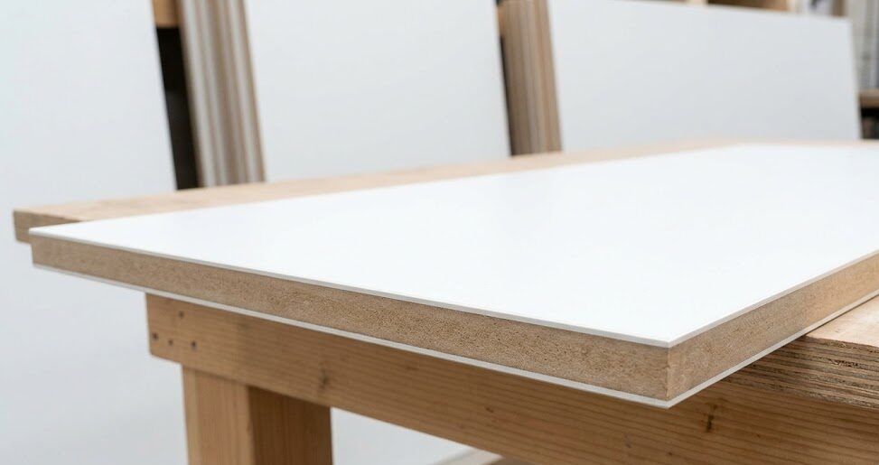 Farklı renk ve desenlerdeki MDF Lam panellerin bir arada sergilendiği bir depolama alanı, renk sürekliliğinin ve stok çeşitliliğinin önemini vurgular.
